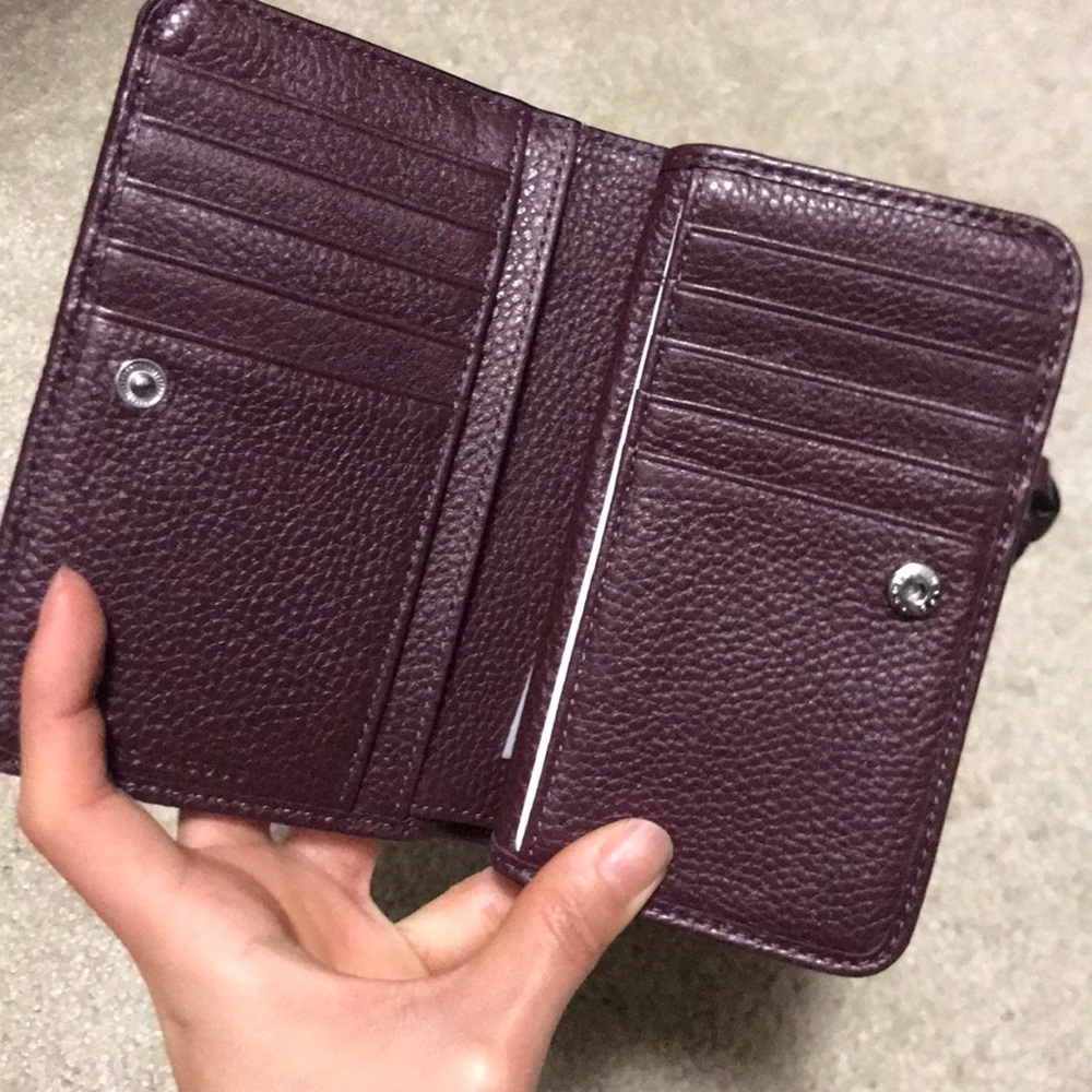 Marc Jacobs Wallet Purse In Burgundy - Picture 3 of 8